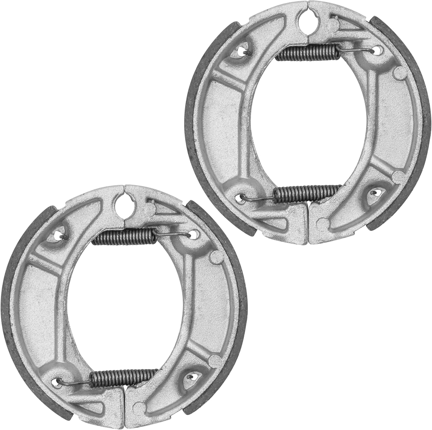 Caltric Front and Rear Brake Shoes Compatible with Honda XR100R 1985 1986 1987 1988-2003