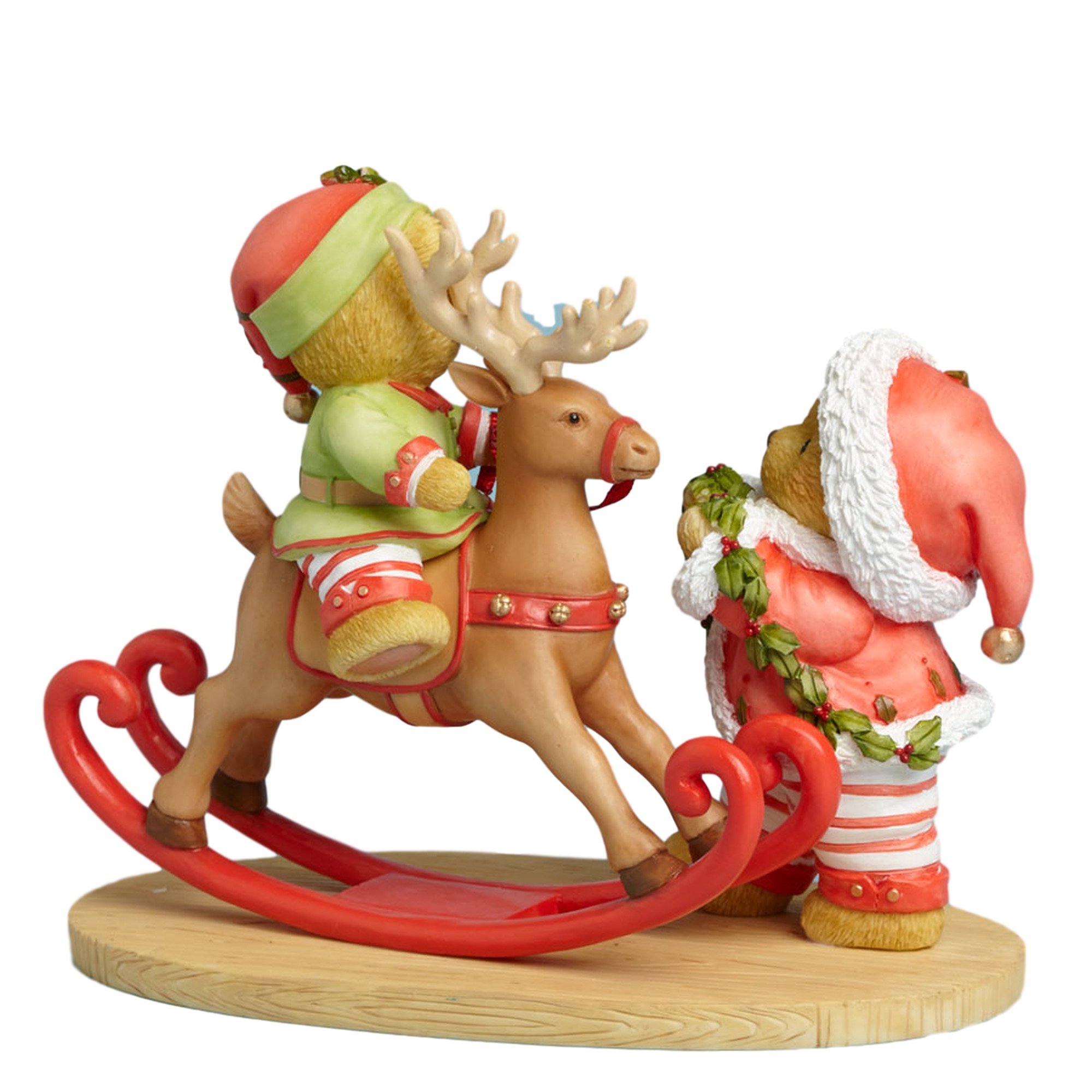 Cherished Teddies そりに乗ったサンタ くま クリスマス Cherished Teddies そりに乗ったサンタ くま クリスマス 【公式
