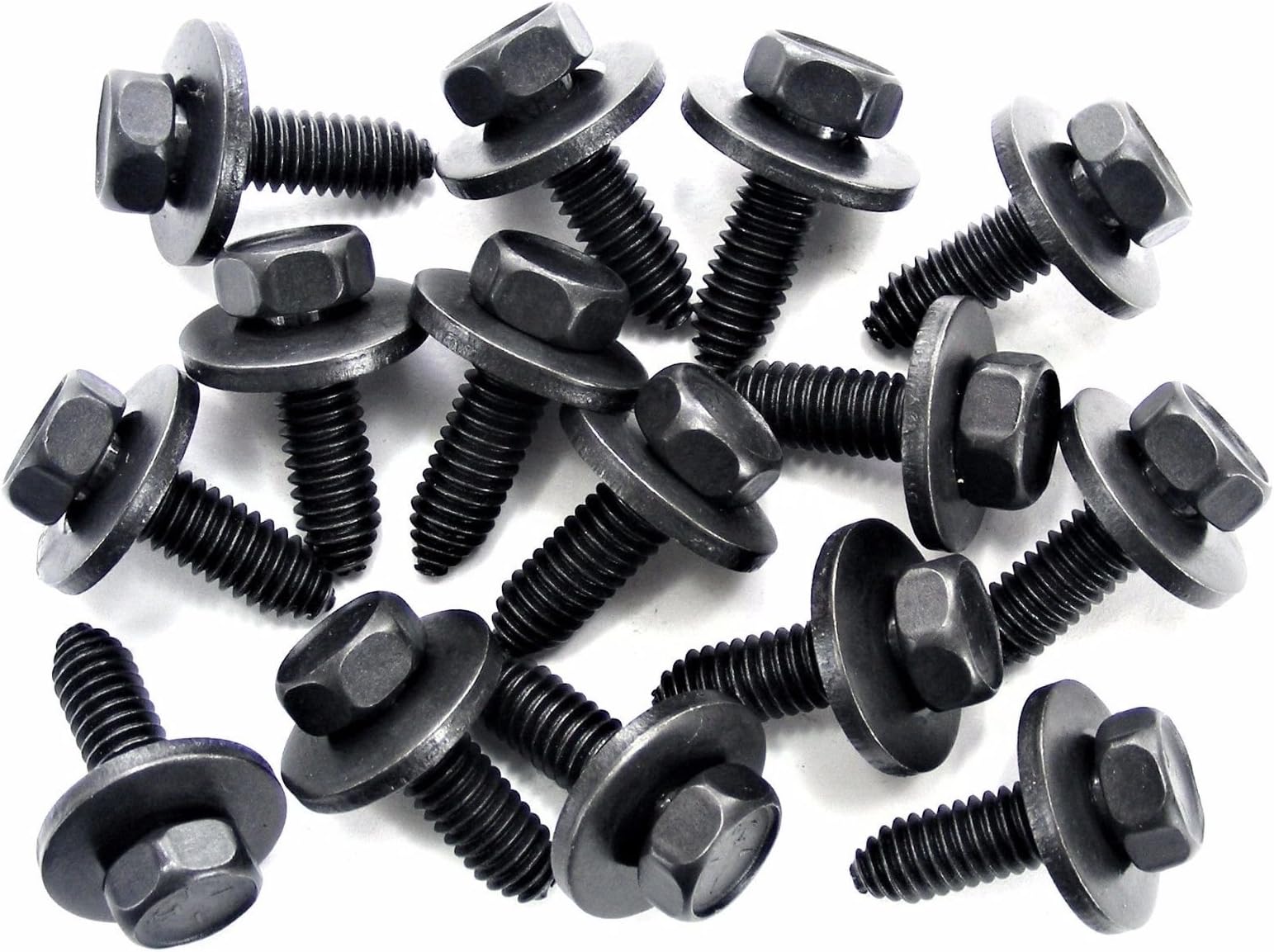 50 5/16"18 x 7/8" Indented Hex Head Sems Body Bolts