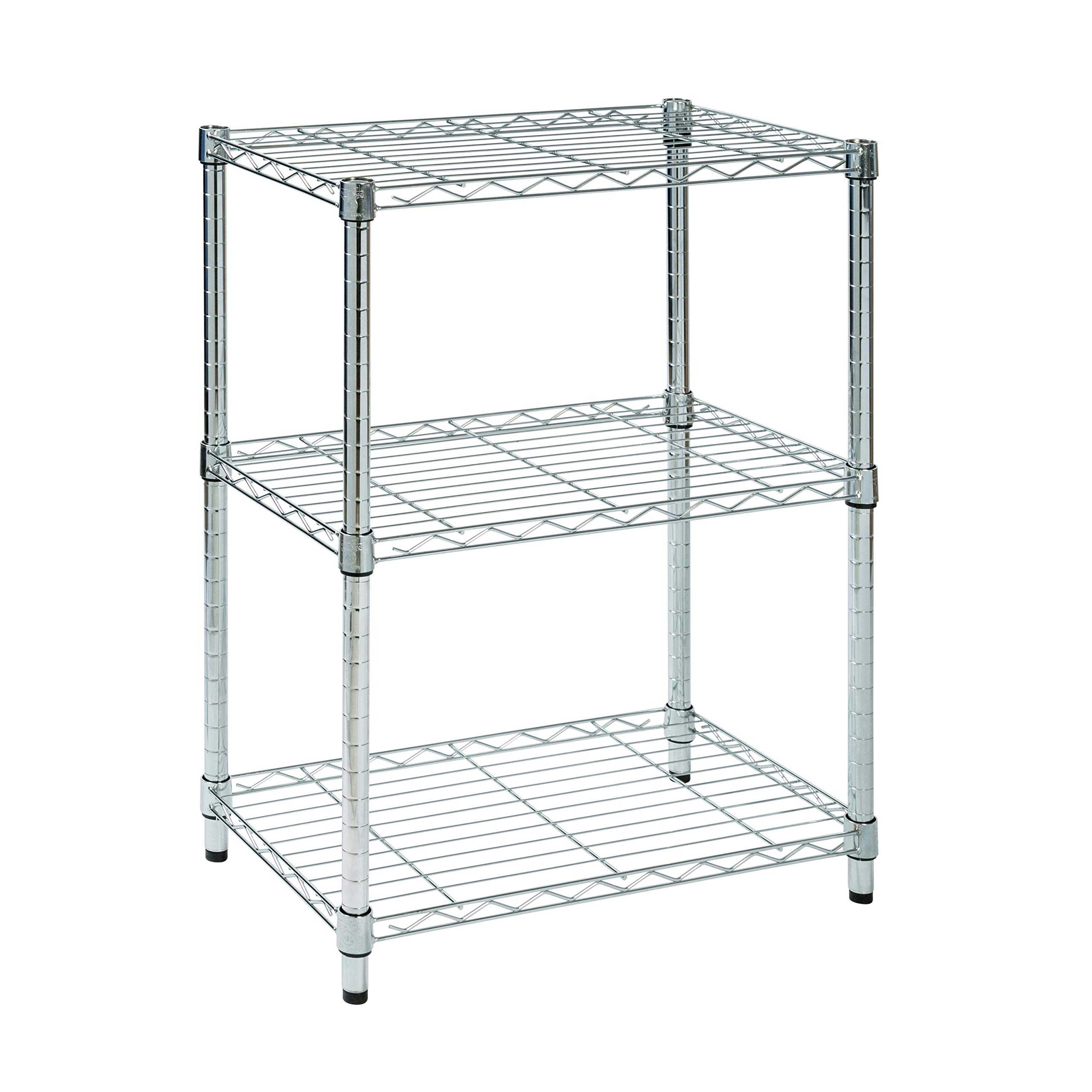 3 Tier Chrome 14x24x30 Inch 250lb