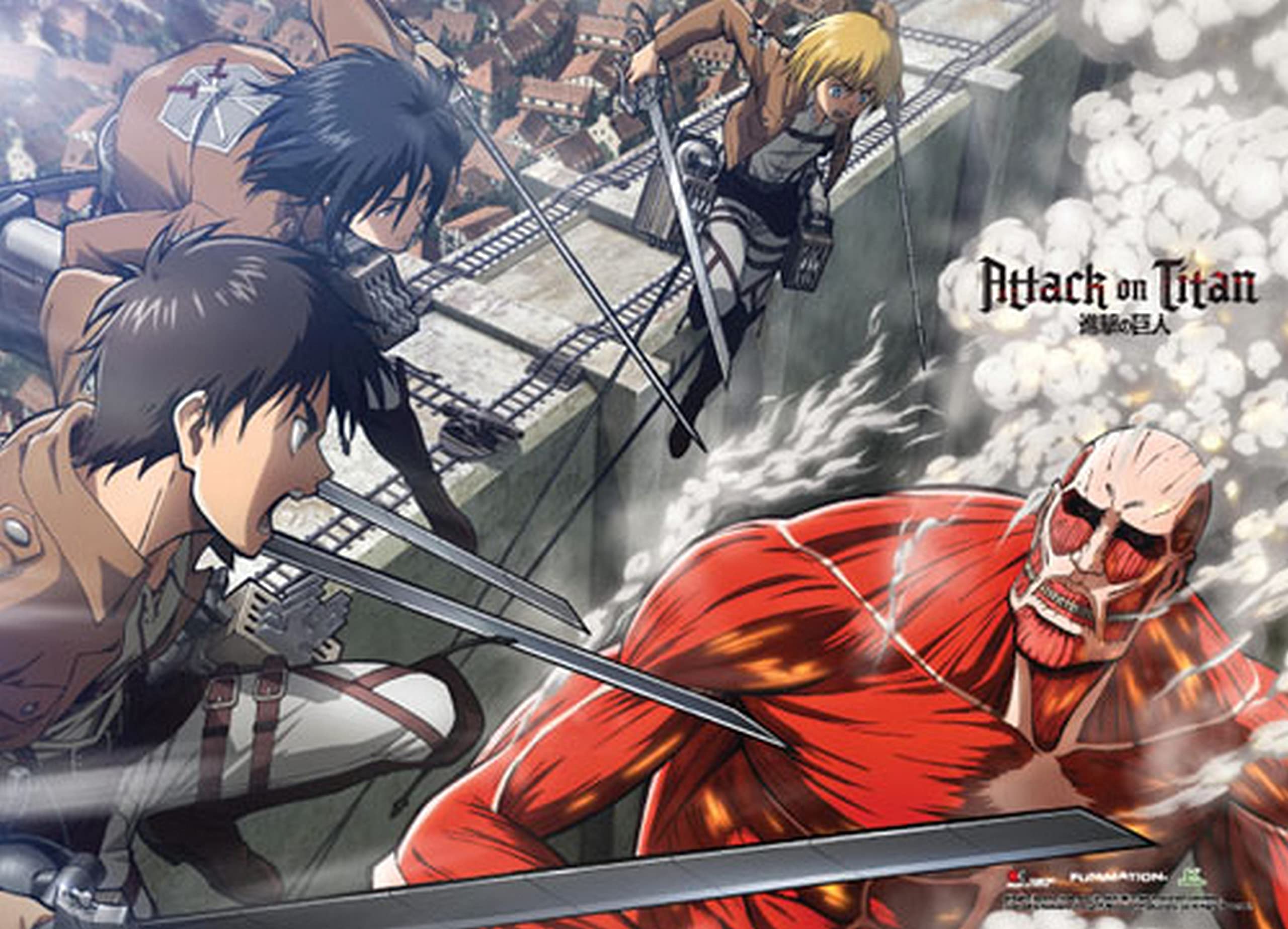 Great Eastern EntertainmentATTACK ON TITAN - GROUP SPECIAL EDITION WALLSCROLL