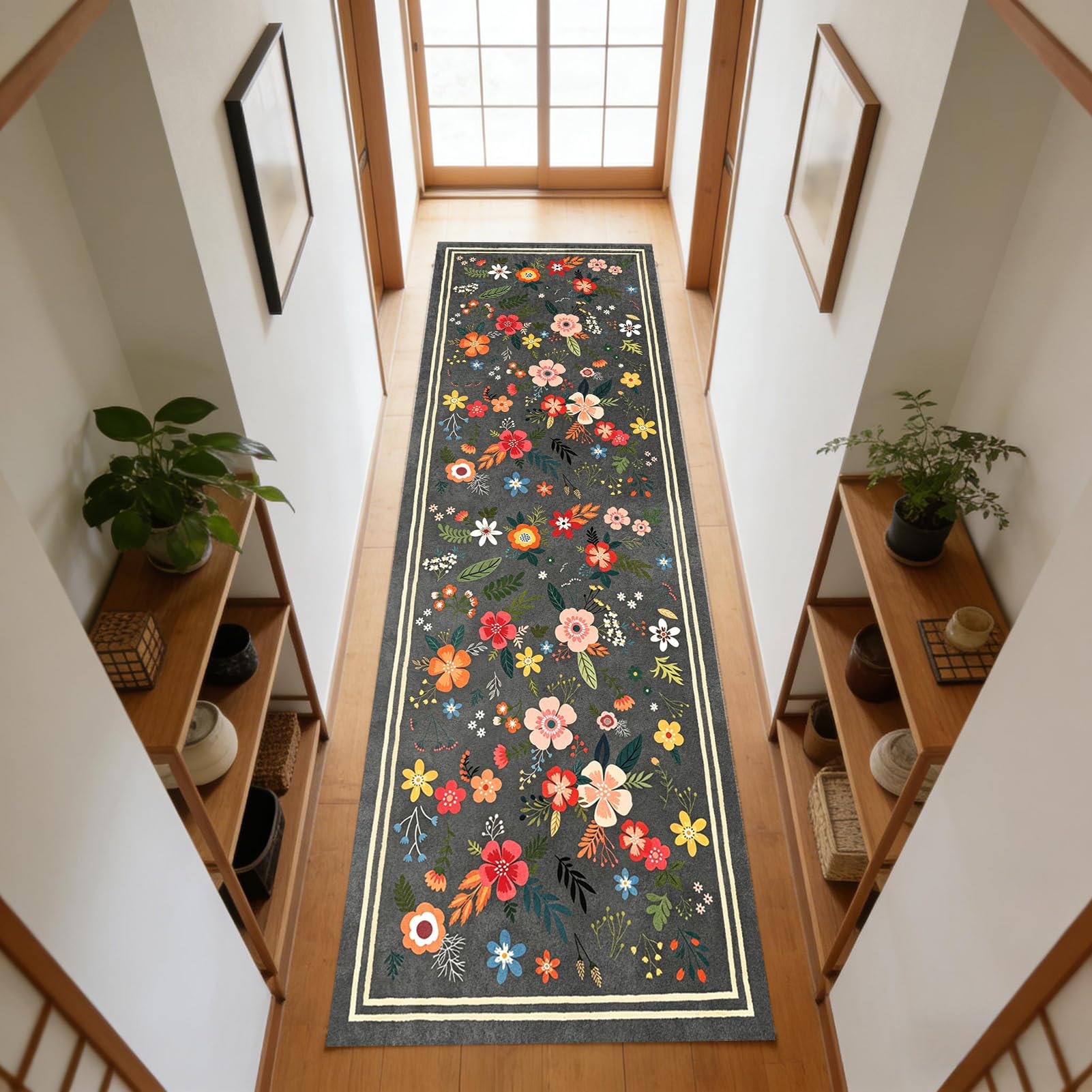 Tapis de Couloir Long, Tapis pour Cuisine Devant évier 110 x 250 cm