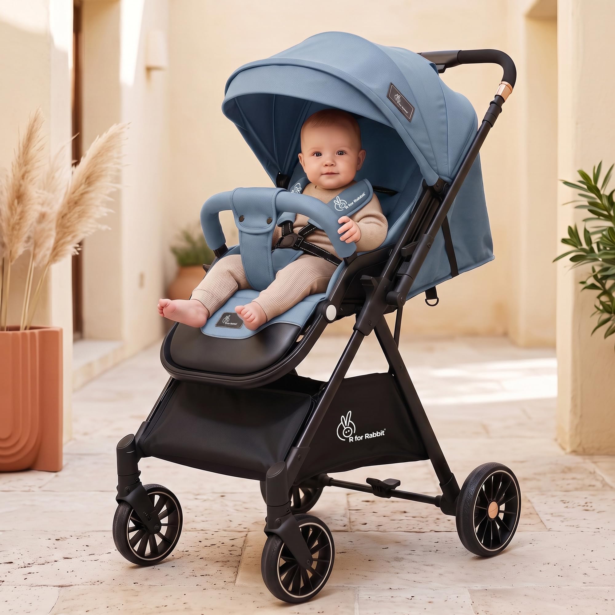 R for Rabbit Street Smart Nova Stroller - Easy Fold, Stylish! -1