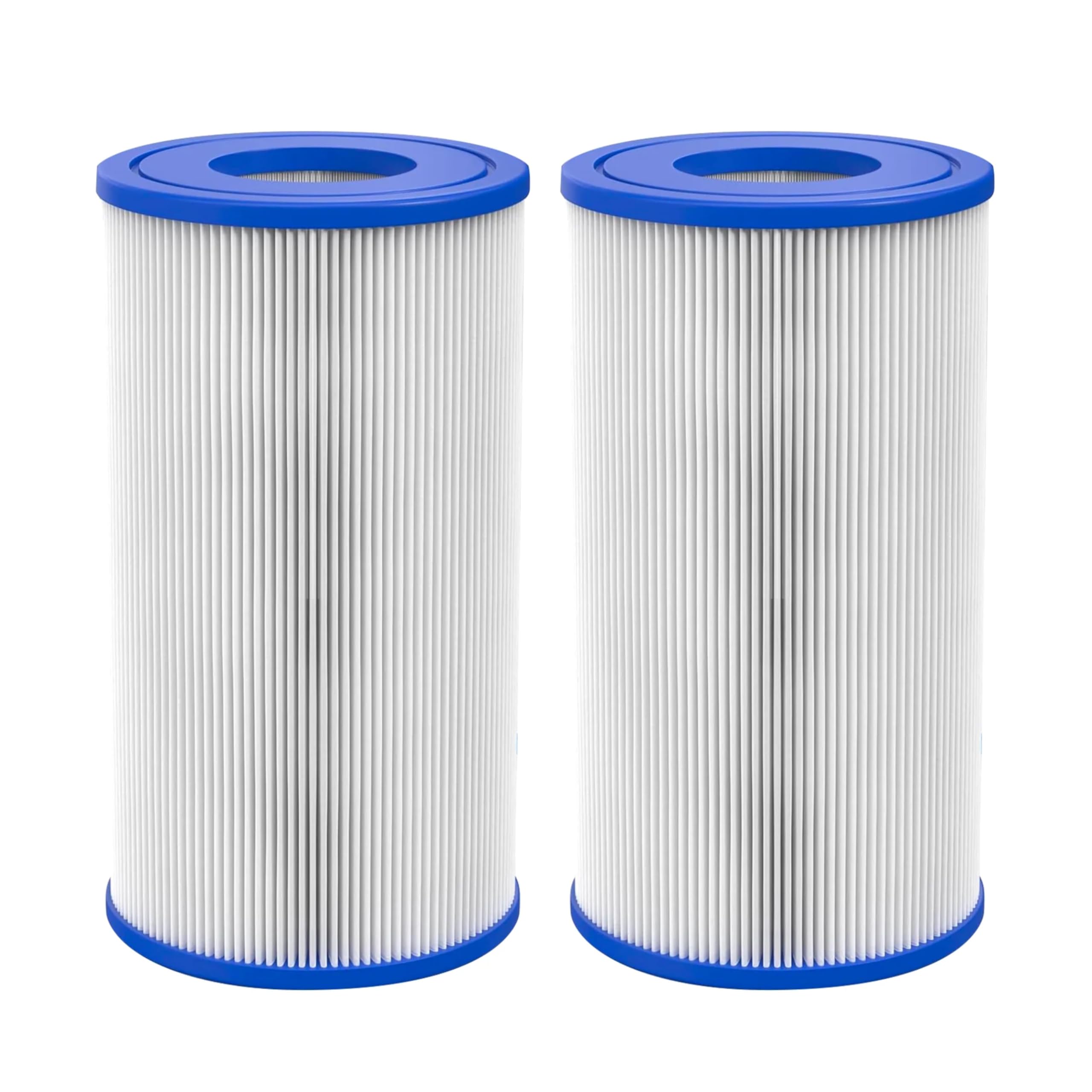 The Pod Company Chiller Replacement Filters – 2 Pack, 20 Micron Pleated Cartridge, 6" x 3" OD x 3" ID (For Cold Plunge Water Chillers)
