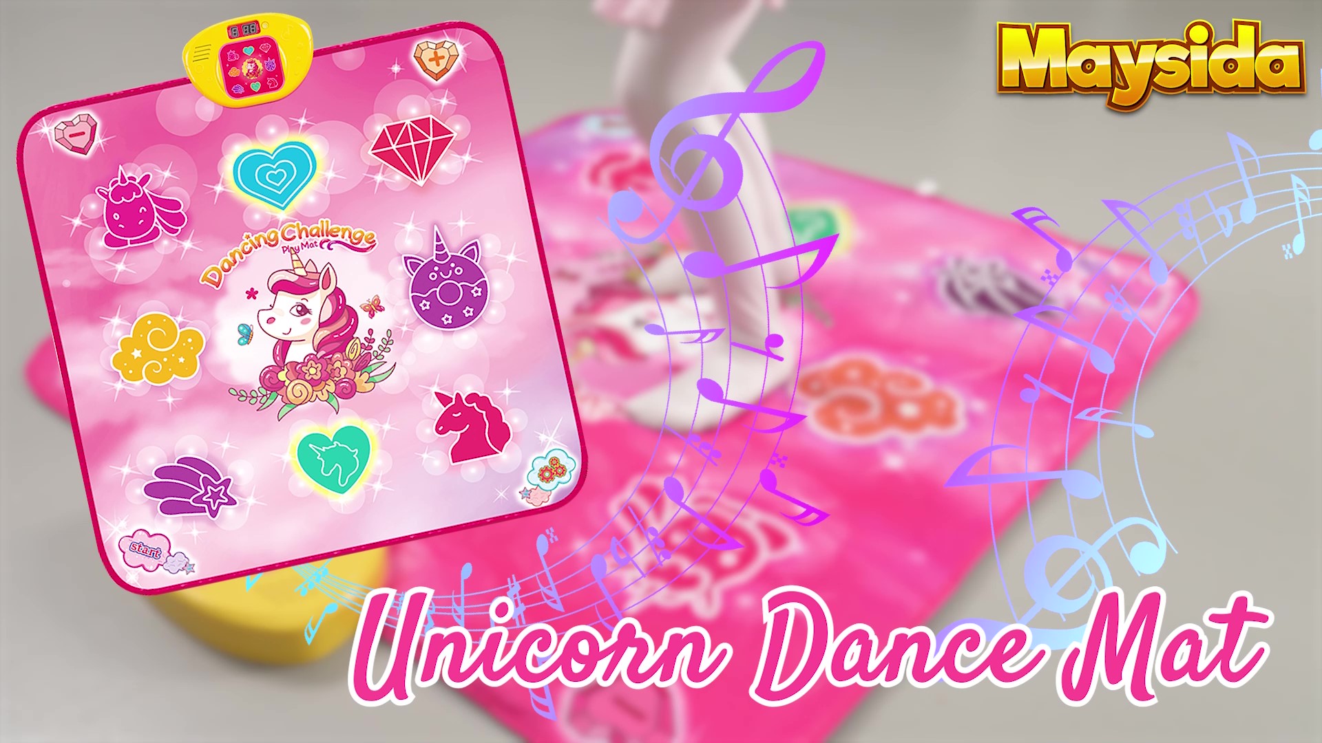 Kusntin Dance Mat, Dance Mixer Rhythm Step Play Mat, Pink Dance Pad with LED Lights, Adjustable Volume, Built-in Music, 5 Game Modes, Xmas Birthday Gifts for 3-10 Years Girls Toys (Purple-Princess Kusntin Dance Mat, Dance Mixer Rhythm Step Play Mat, Pink Dance Pad with LED Lights, Adjustable Volume, Built-in Music, 5 Game Modes, Xmas Birthday Gifts for 3-10 Years Girls Toys (Purple-Princess