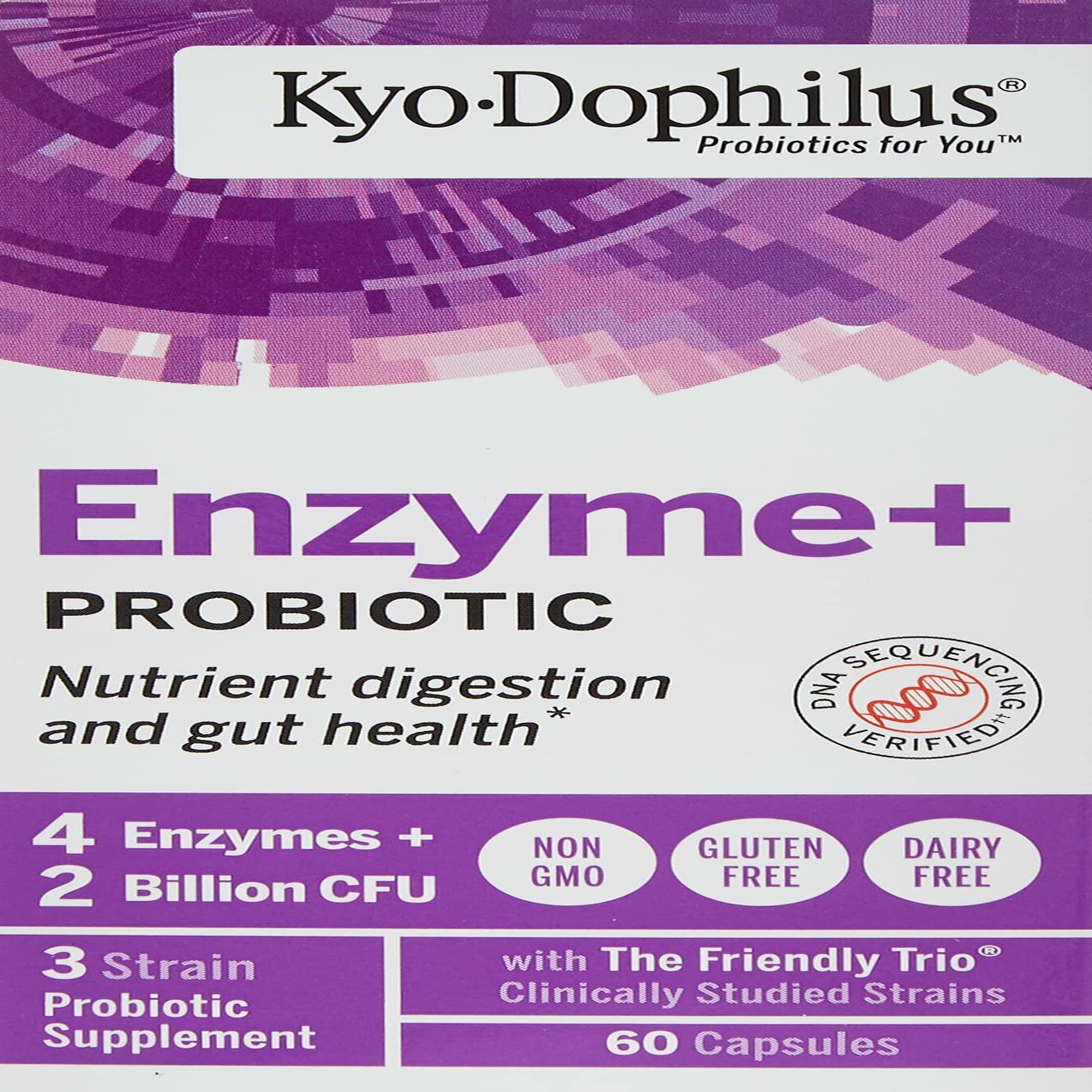 Kyo-Dophilus Enzymes Probiotic, Nutrient Digestion and Gut Health