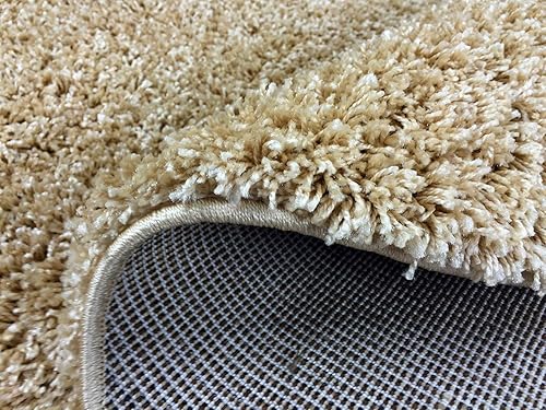 Miniatura 5 de Tapete afelpado de color sólido de la colección Shaggy, Sintético