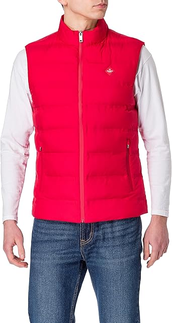 red colour half jacket