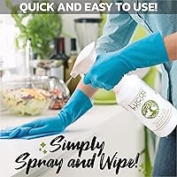 Vista 6 de Lucas - Spray limpiador multiusos de acrílico y plástico, 32 onzas líquidas + 1 galón de tamaño de recambio, paquete