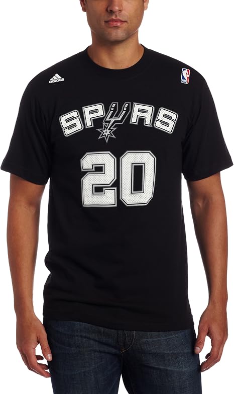 adidas NBA San Antonio Spurs Manu Ginobili Name \u0026 Number t-Shirt, Uomo, San  Antonio Spurs : Amazon.it: Sport e tempo libero