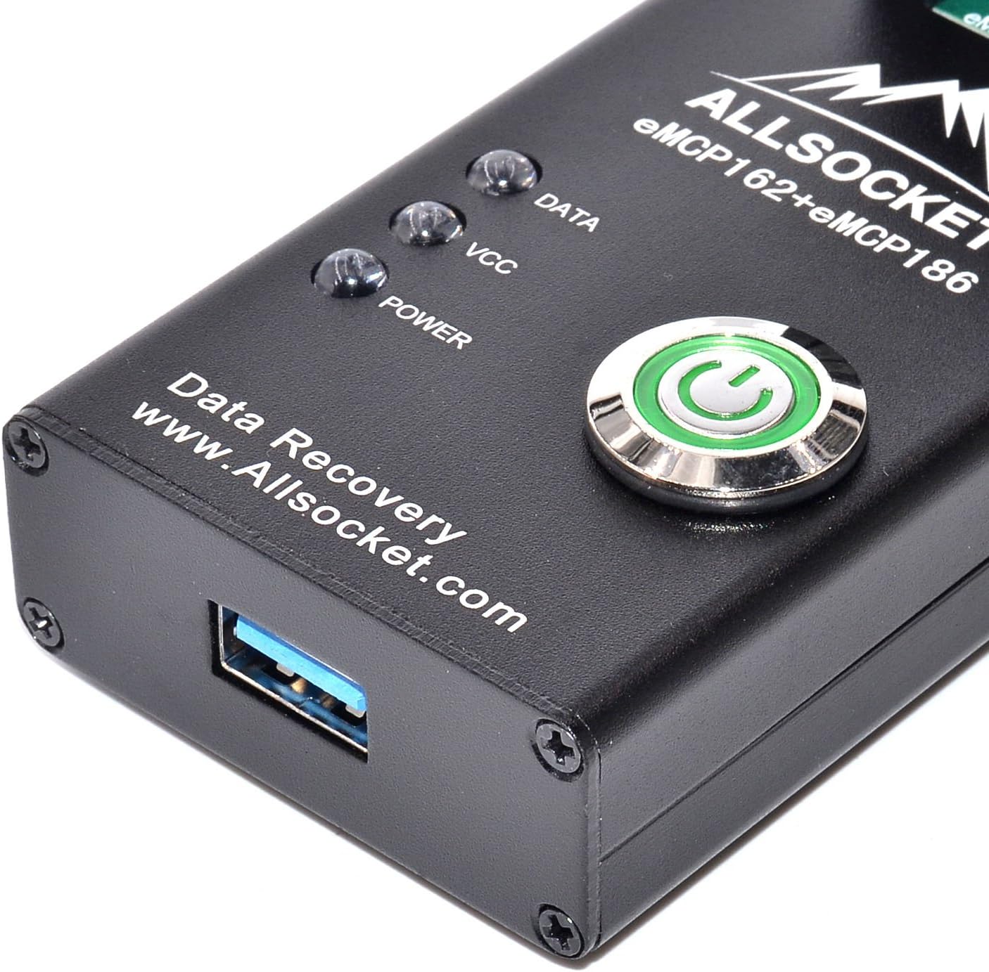 eMCP162/186 Socket,FBGA162 BGA186 eMCP Reader Data Forensic Extractor Retrieve SMS,Cameras Photos,Videos,Contacts from Physical Water Damage Cellphone CF Card