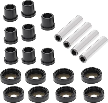 BossBearing Complete Rear Independent Suspension Bushings Knuckle Kit KVF750 Brute Force 2009 2010