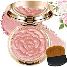Baked Blush Powder Blusher for Cheeks Makeup,Glow Shimmer Blusher04