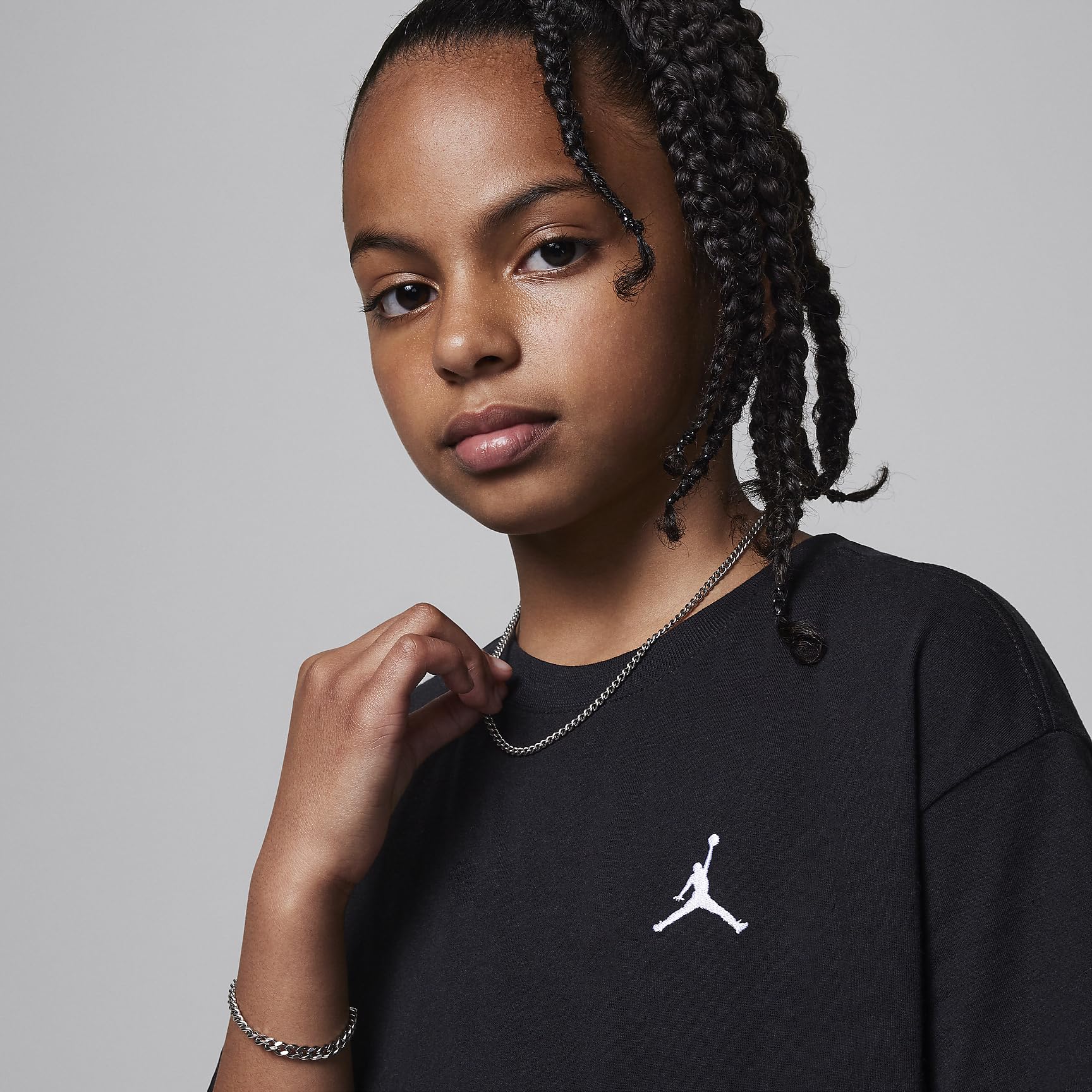 Nike Jordan Brooklyn Essentials Camice Medico Bambine e Ragazze (Pacco da 1)