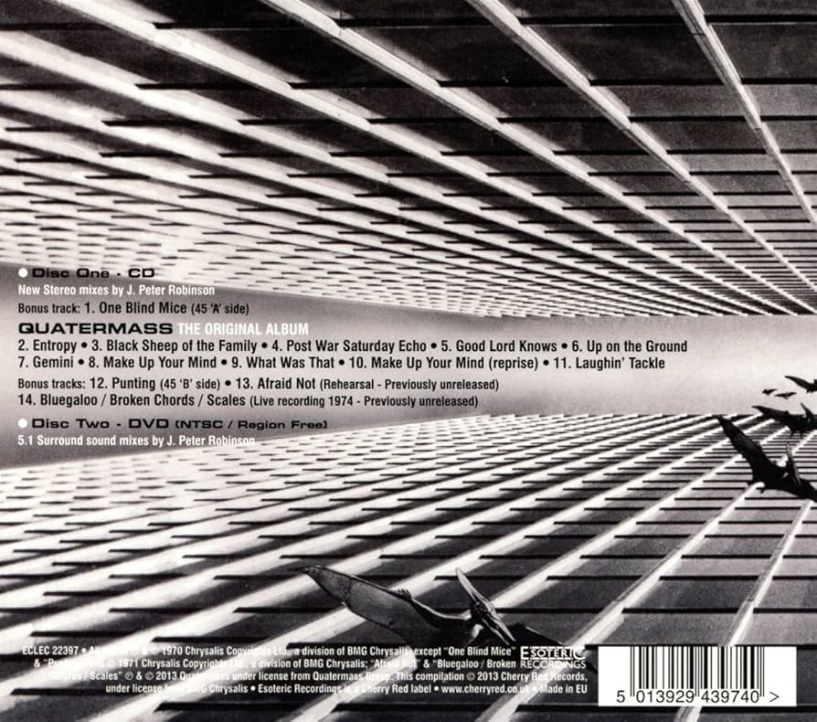 クォーターマス／クォーターマス 紙ジャケットＣＤ Amazon.co.jp: クォーターマス:CD/DVDエキスパンデッド