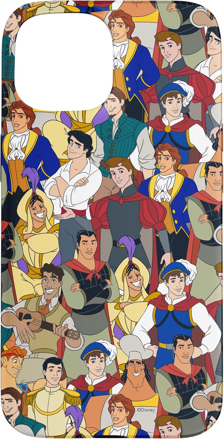 iPhone 14 Plus Disney Princess Prince Charming Print Case