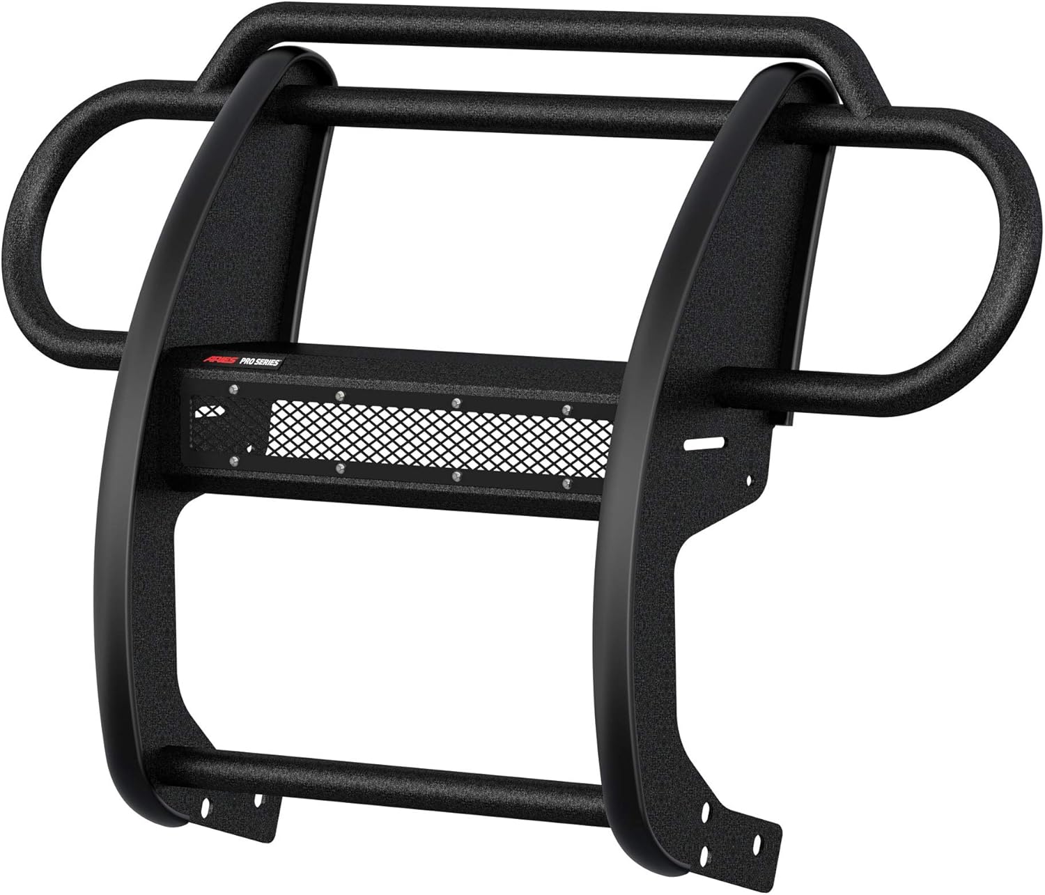 ARIES P1053 Pro Series Black Steel Grille Guard, No-Drill, Select Jeep Wrangler JL, Gladiator