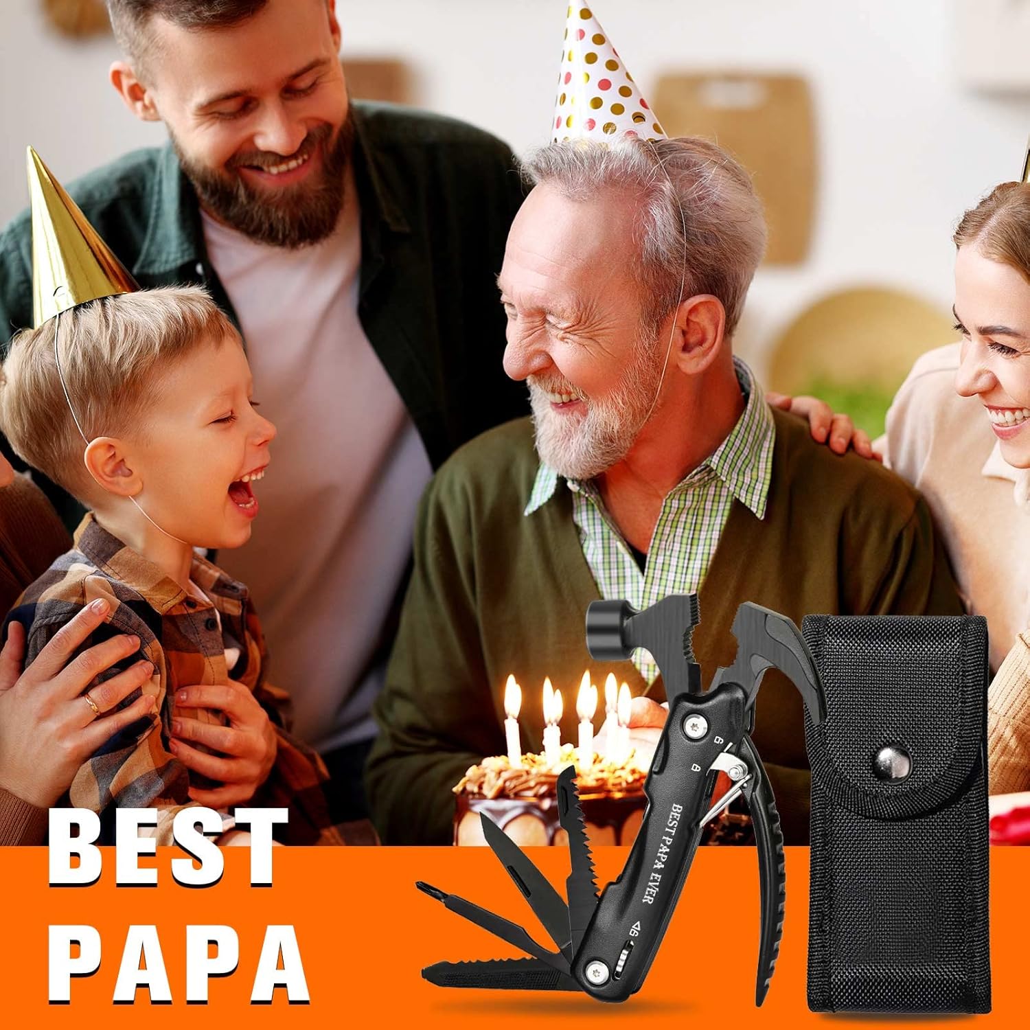 Multitool Survival Hammer