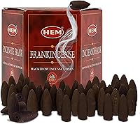 Vista 14 de Conos de incienso de reflujo de sándalo para inciensos aromáticos de cascada Incienso Inciense Insienso