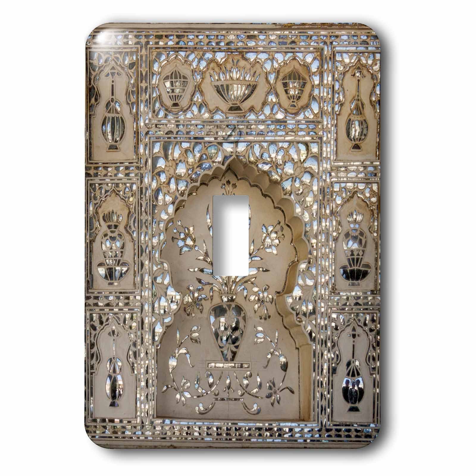 Détail architectural Amber Fort plaque interrupteur haut de gamme