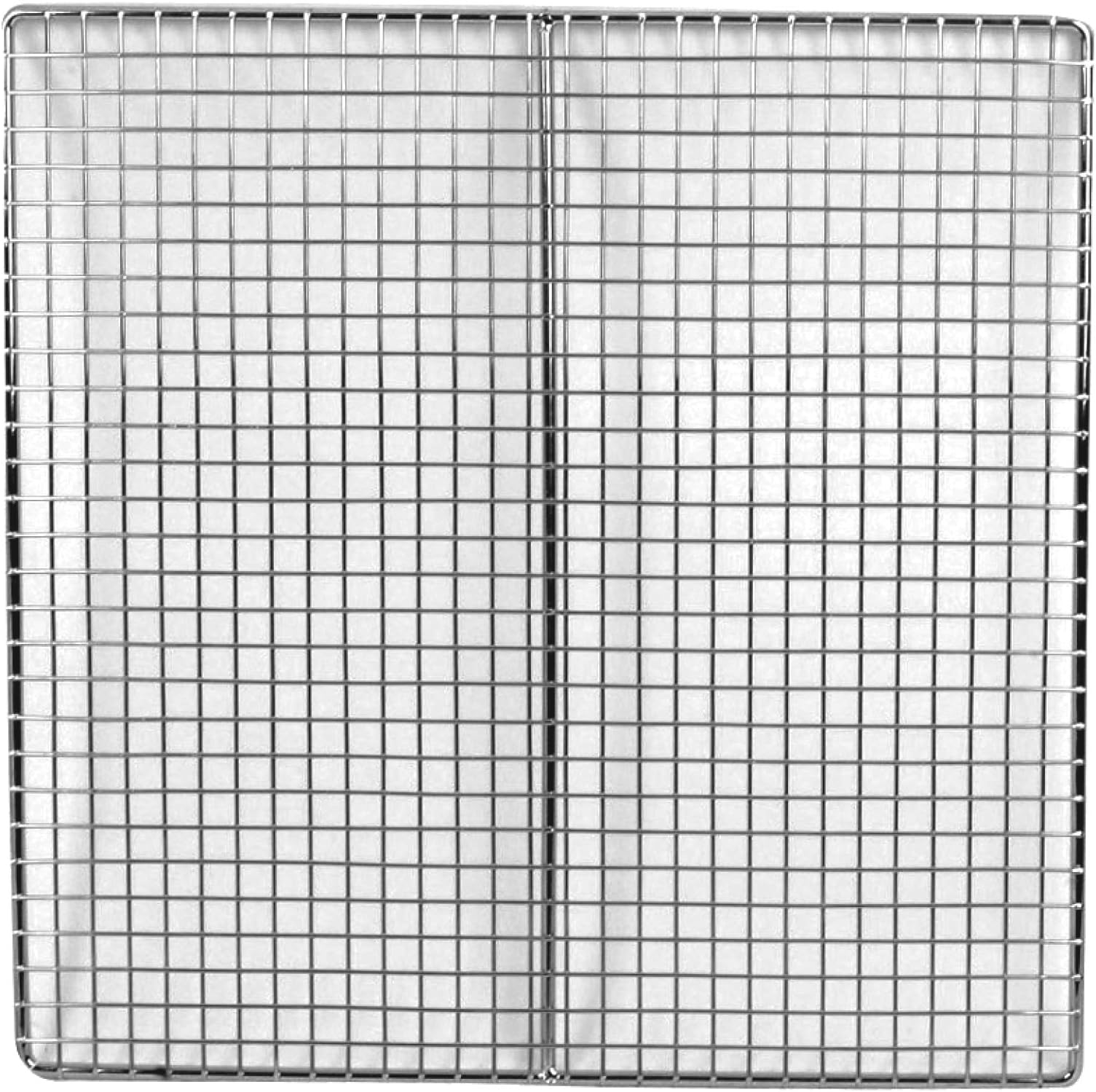 Thunder Group 34.3 x 34.3 cm Nickel Plated Stainless Steel Fryer Screen for Imperial IFS-40 & American Range AF-45 Fryers