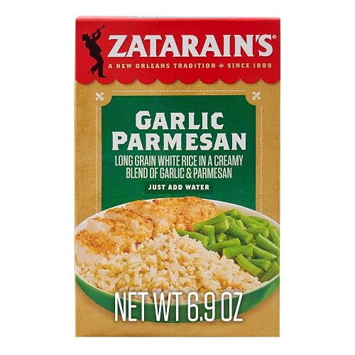 Zatarain’s Rice Mix, Garlic Parmesan, Flavorful Side Dish or Base