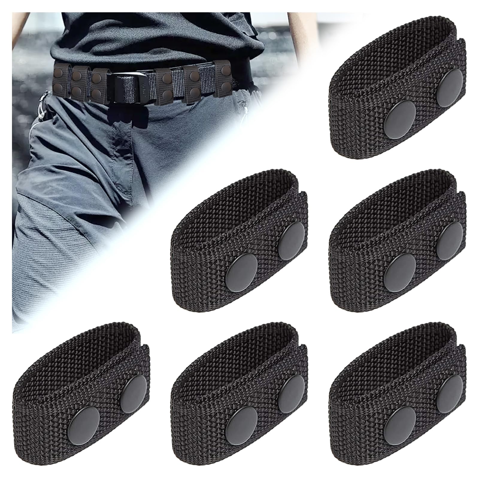 Distanziali Cinturone Tattica Passante Cintura Polizia Passanti per Cinturone Tattico Militare Polizia Accessori per Attrezzatura Cintura Tattica