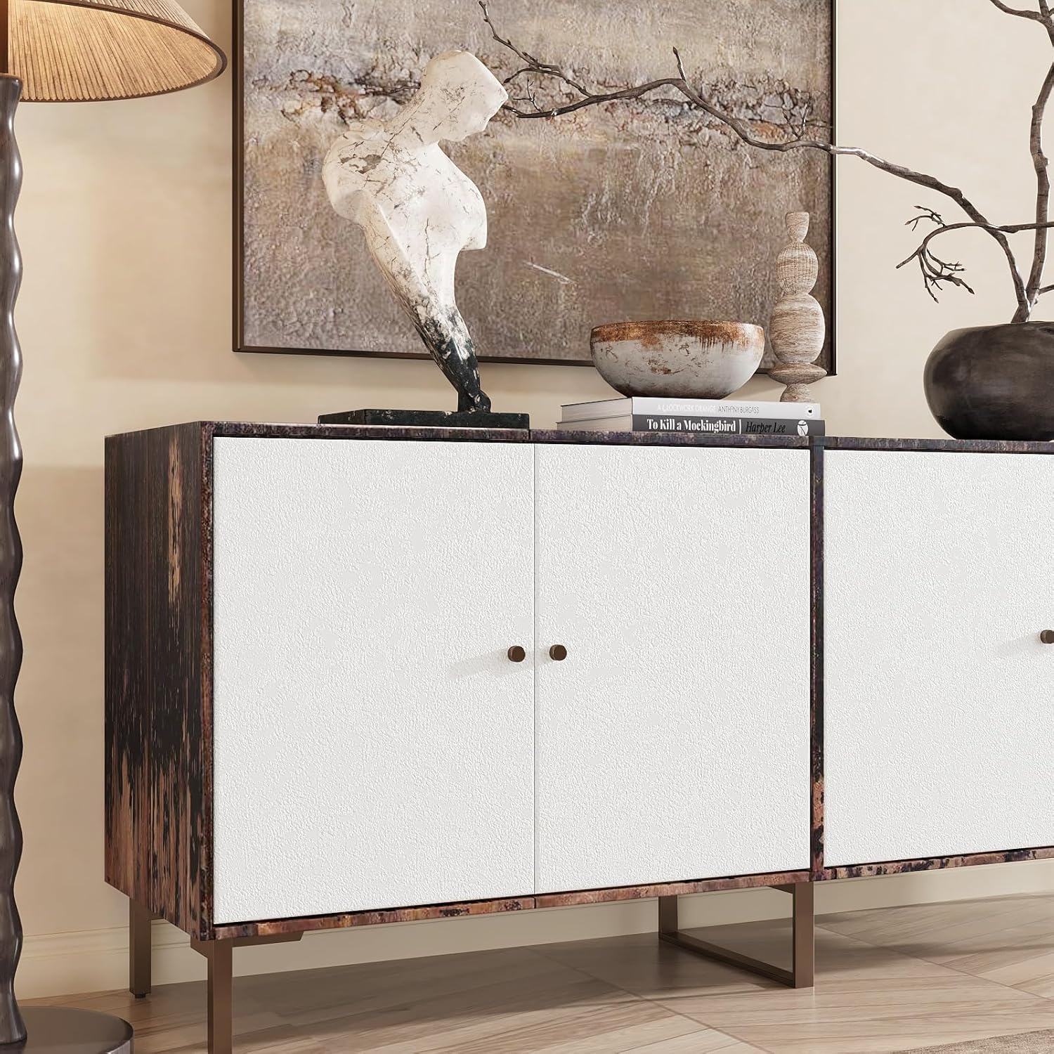 VEELIKE Embossed White Stucco Wallpaper Paintable Wallpaper Peel and Stick 15.7''x354'' Removable Off White Textured Wallpaper for Bedroom Bathroom Living Room Self Adhesive Contact Paper for Walls