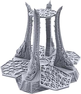 Alien Field Generator by Printable Scenery, 3D Printed Tabletop RPG Scenery and Wargame Terrain 28mm Miniatures
