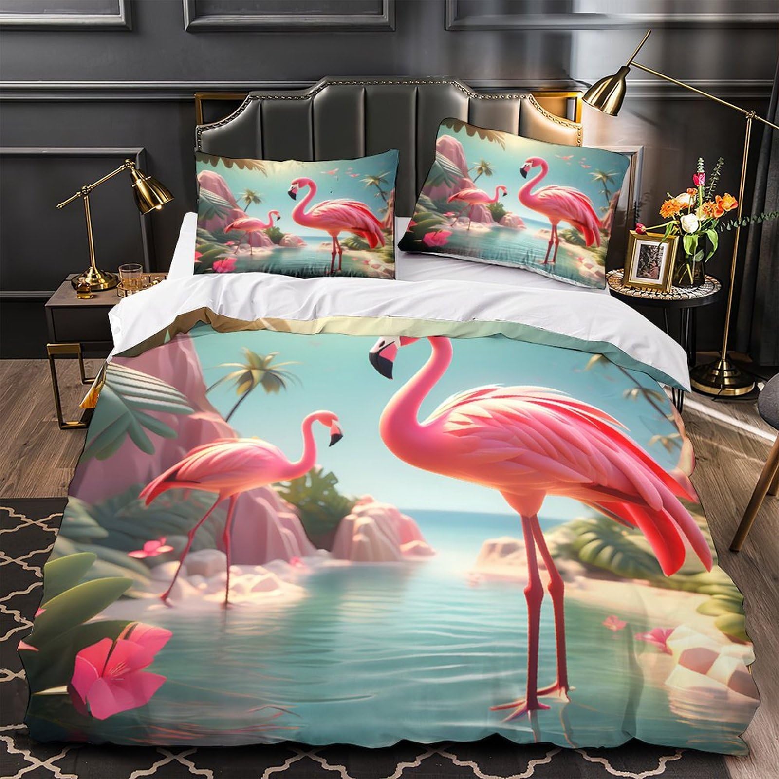 Parure de couette tropical plage pour transformer votre chambre en oasis