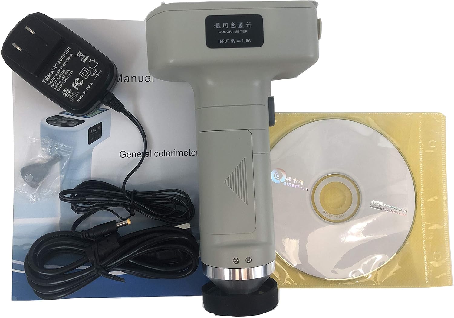 Portable Handheld Colorimeter Color Meter 8mm Caliber 45°/0° Color Matcher