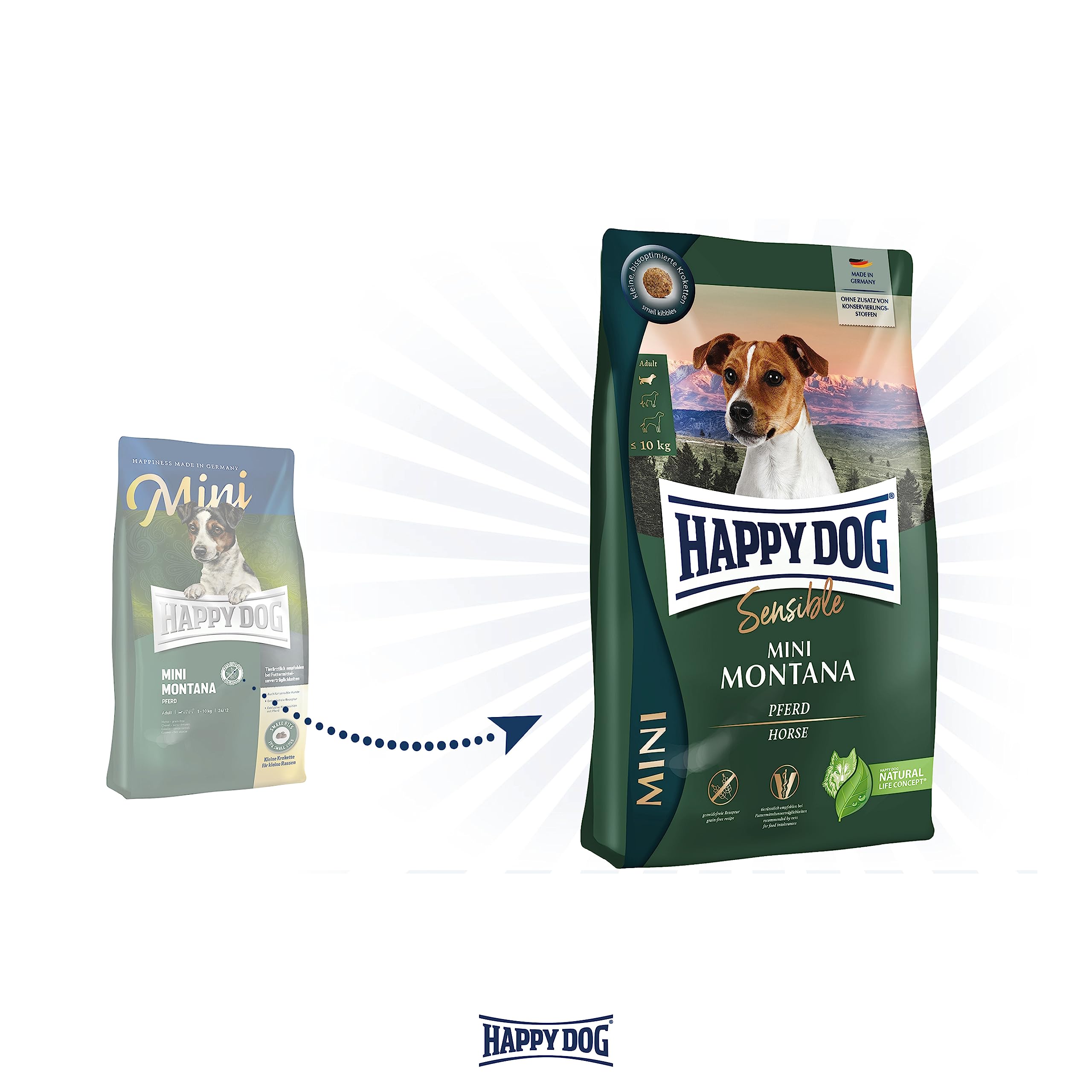 Happy Dog Sensible Mini Montana 4 kg