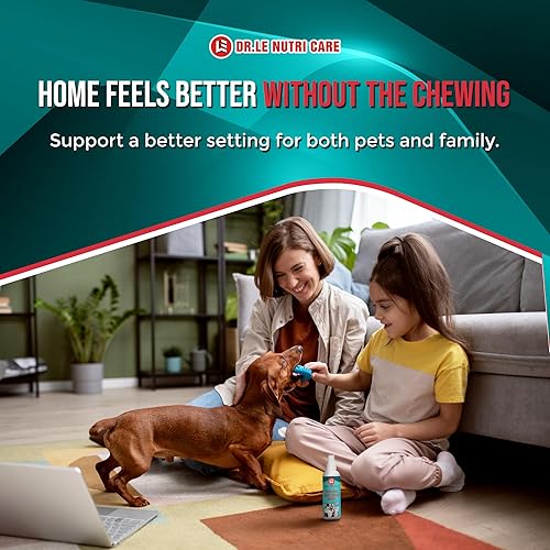 Miniatura 7 de Dr. Le Nutri Care - Spray antimasticable para perros y gatos, fórmula de protección extendida, aplicación multisuperficie, seguro, disuasorio