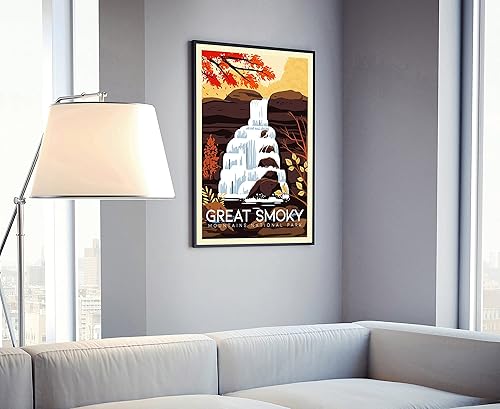 Miniatura 59 de Parques nacionales de las dunas de Indiana, impresión de póster de viaje, póster de viaje retro, parque nacional en Indiana, arte de pared de Dunas