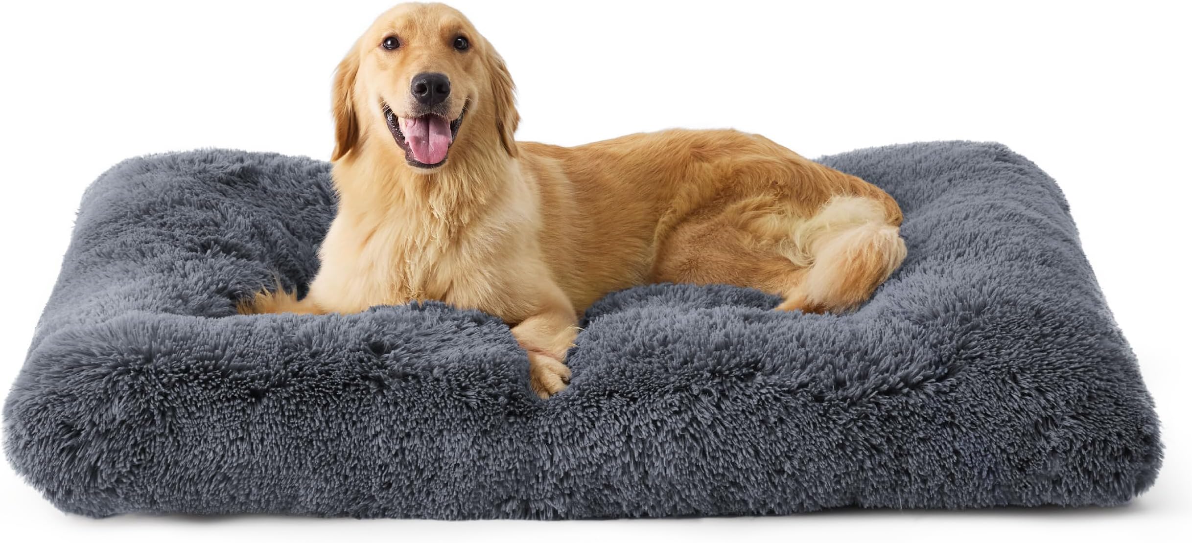 Nepfaivy Dog Bed Extra Large Calming Anti Anxiety Dog Bed Washable