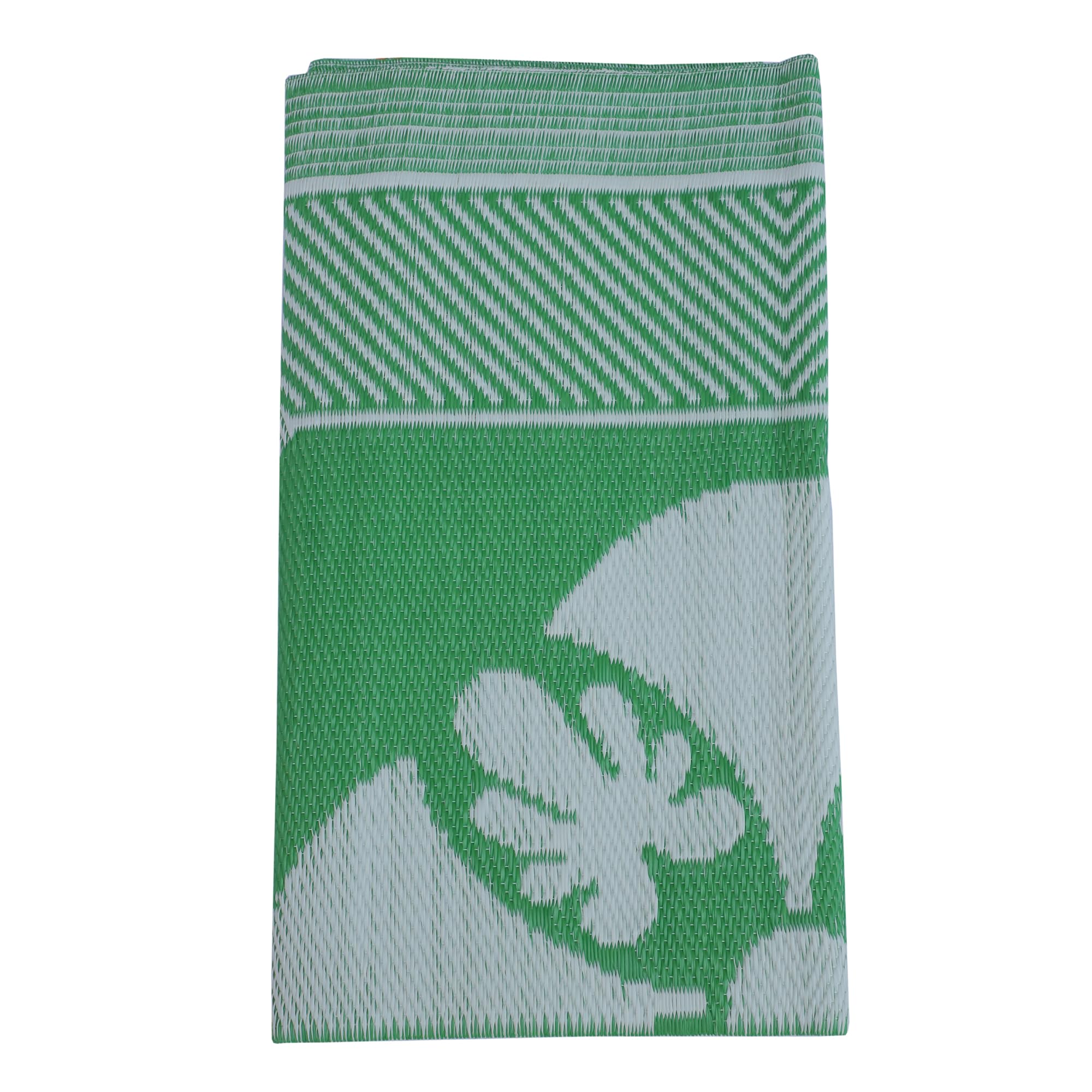 PARNAIRA Plastic Chatai Mats for Home 4X6 feet Big Size Reversible Floor Mats for Sleeping Travel, Light Green-image-27