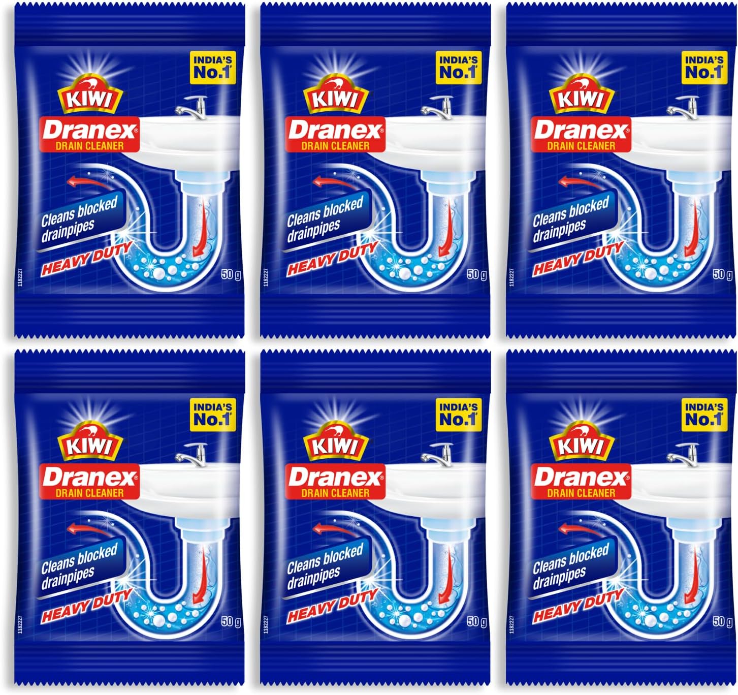 Dranex Drain Cleaner 50g*6N