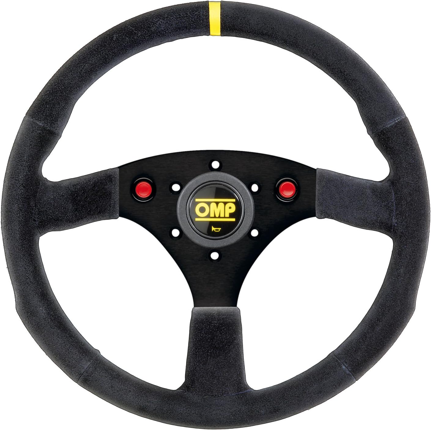 Sports Steering Wheels OD/2042F/N OMP 320mm Aluminium Rally Steering