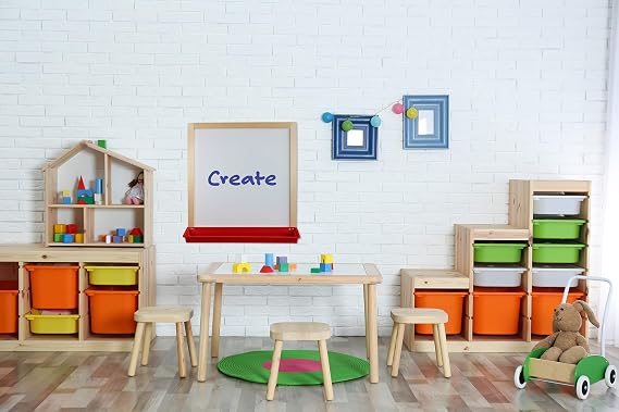 Flipside Products Magnetic Dry Erase Wall Easel w/Tray, Mount On Wall, Whiteboard, Drawing and Notes