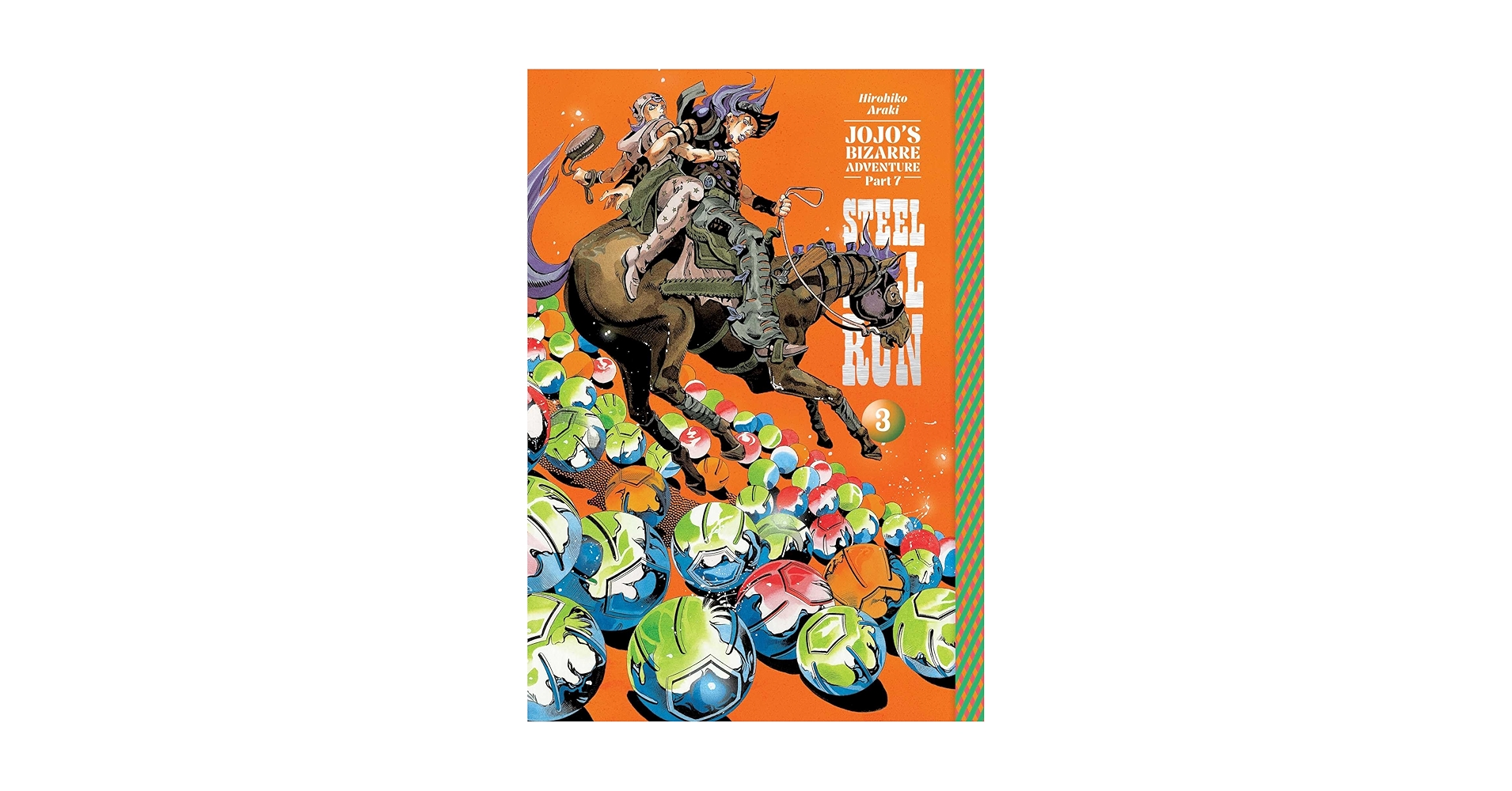JOJO③ JoJo's Bizarre Adventure: Part 7-Steel Ball Run, Vol. 3