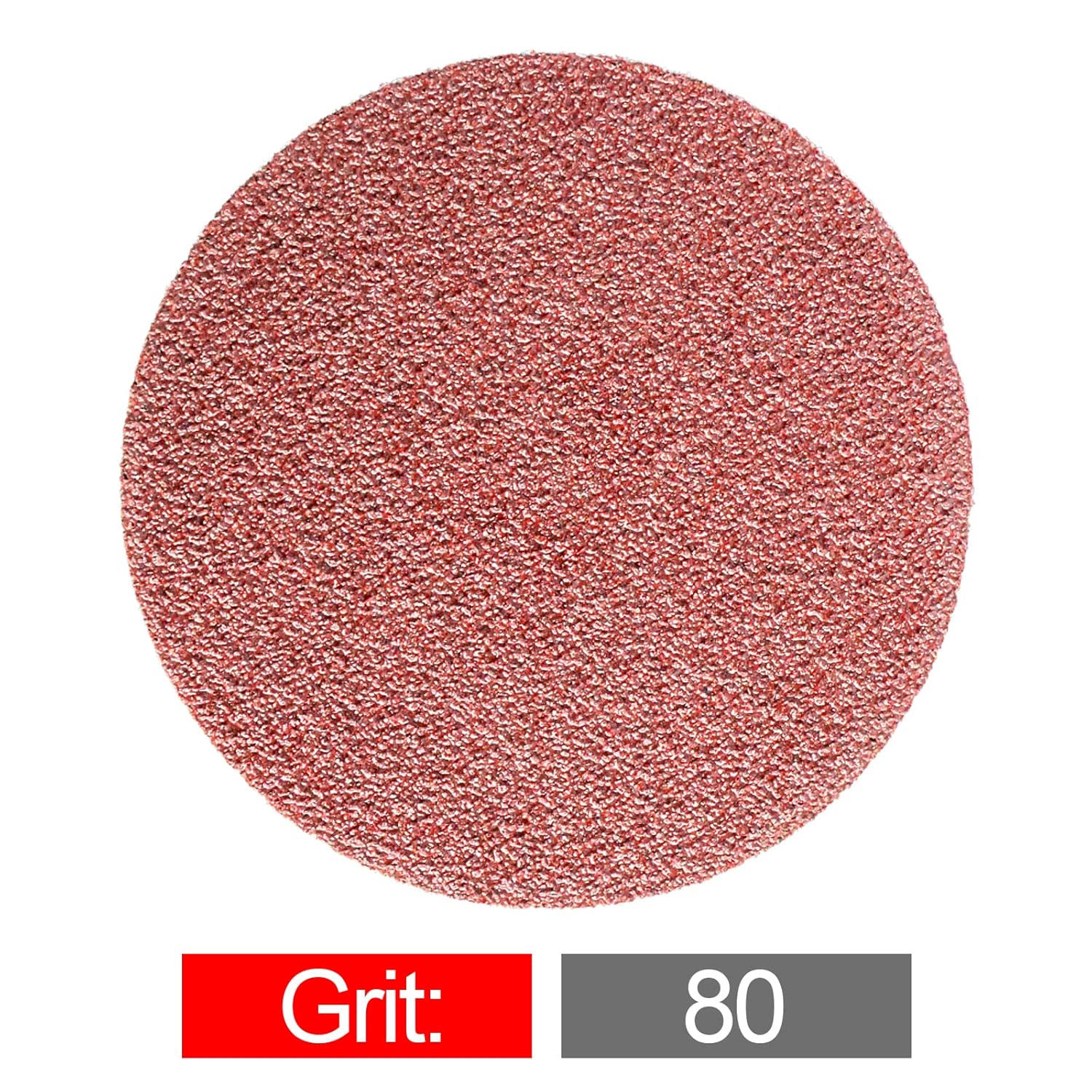 3" inch Sanding Disc R-Type Quick Change Surface Conditioning Disc,for Die Grinder, Surface Striping, Grinding, Polishing, Fast Finishing (80)