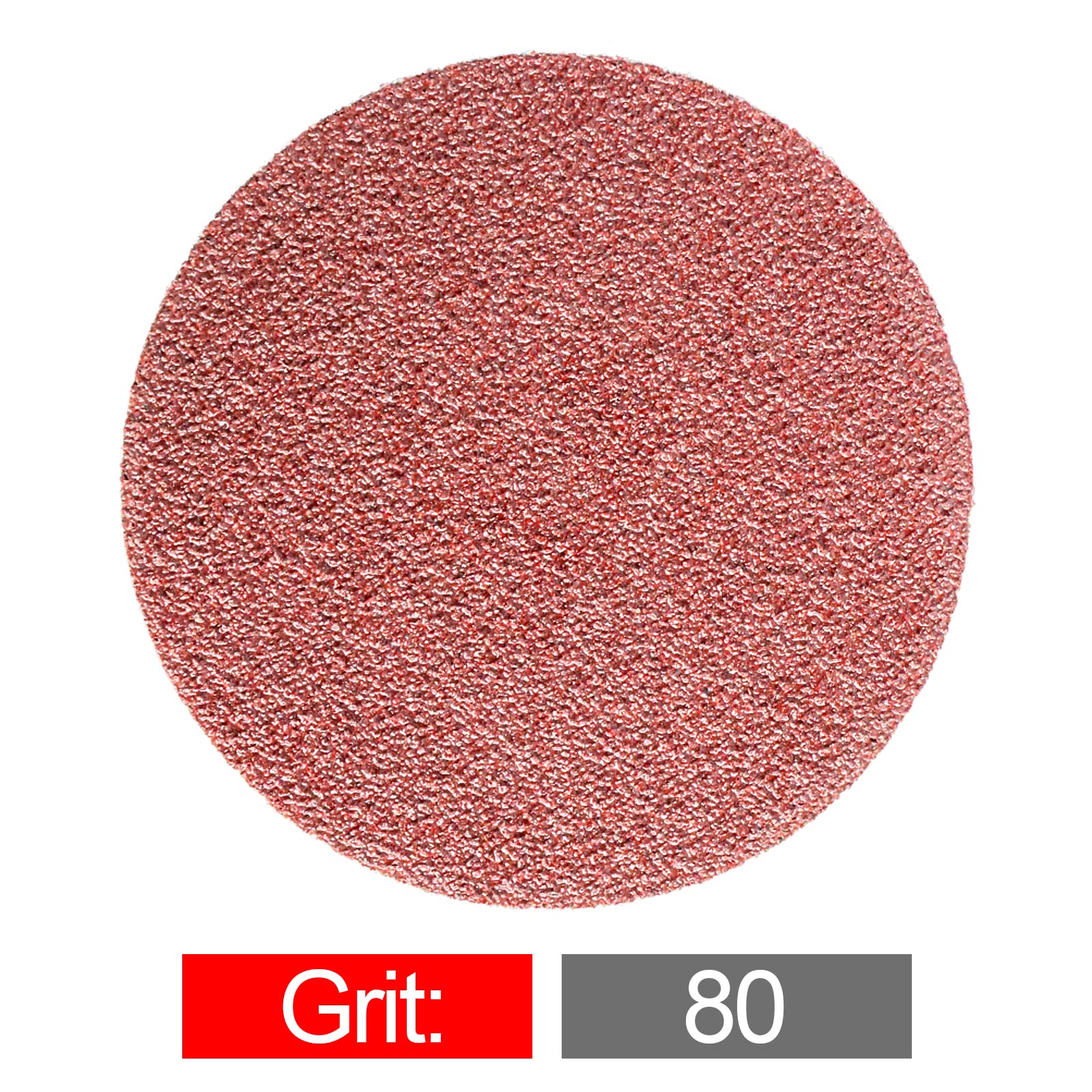 7,6 cm Schleifscheiben-R-Typ Schleifpapier Schnellwechselscheibe Schleifpad Schleifscheibe (80)