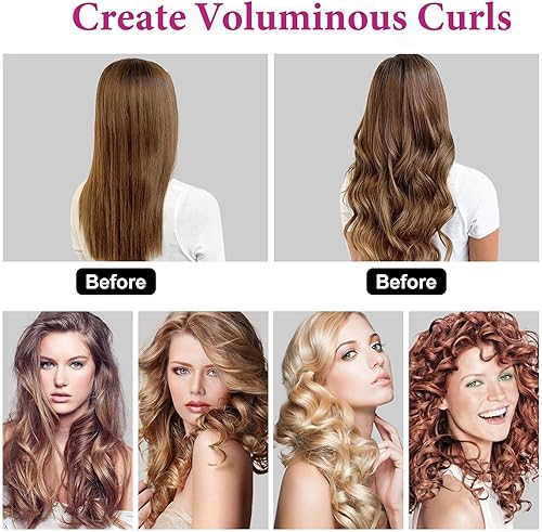 Miniatura 4 de Barriles rizadores de cabello largo de 1.6 pulgadas1.575 in compatibles con Dyson Airwrap Styler HS05HS01, accesorios para múltiples estilos de