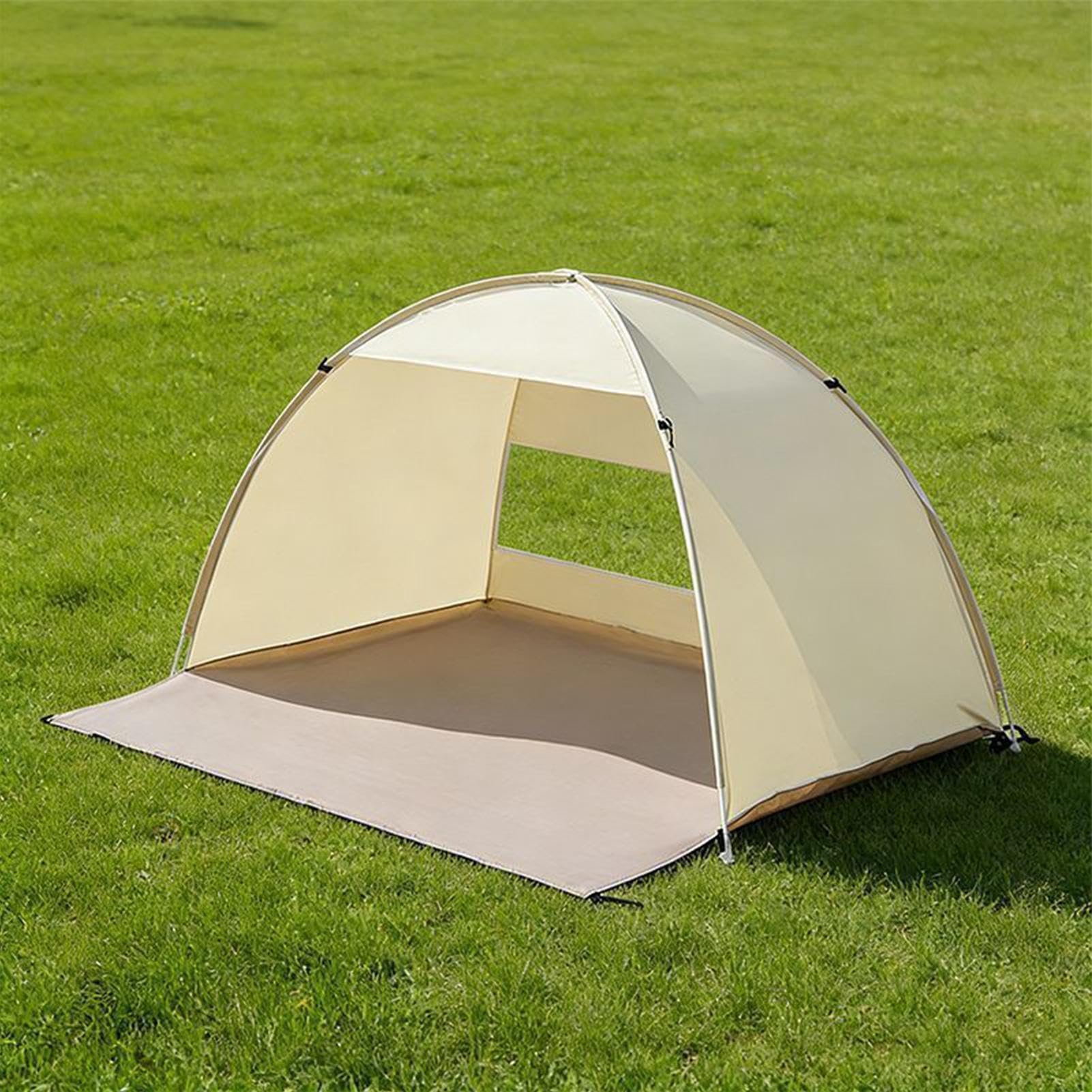 da Spiaggia Ombrellone Portatile Facile da Montare | Tenda Parasole per Escursionismo Viaggio Pesca Picnic Famiglia Campeggio Esterno da 3-4 Persone