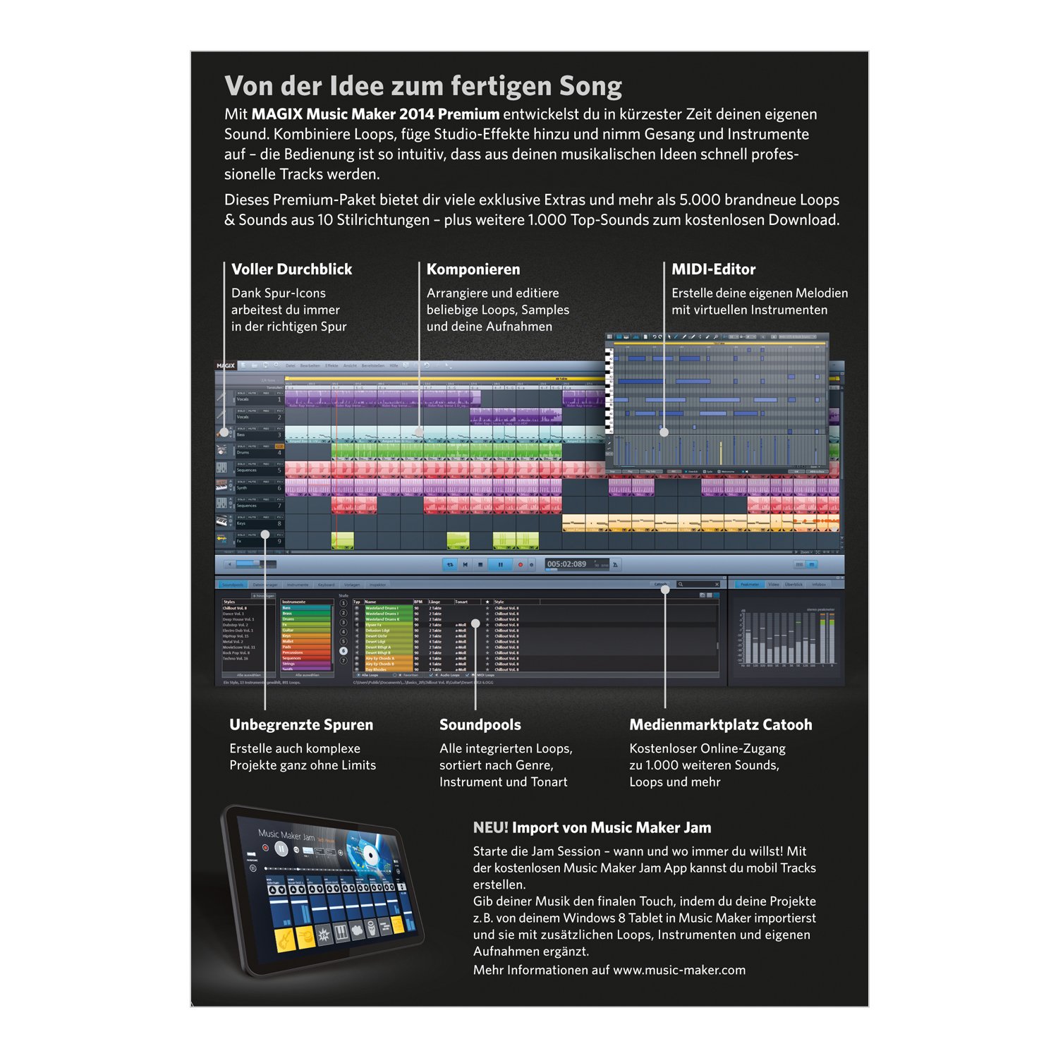MAGIX Music Maker 2014 Premium [Download]
