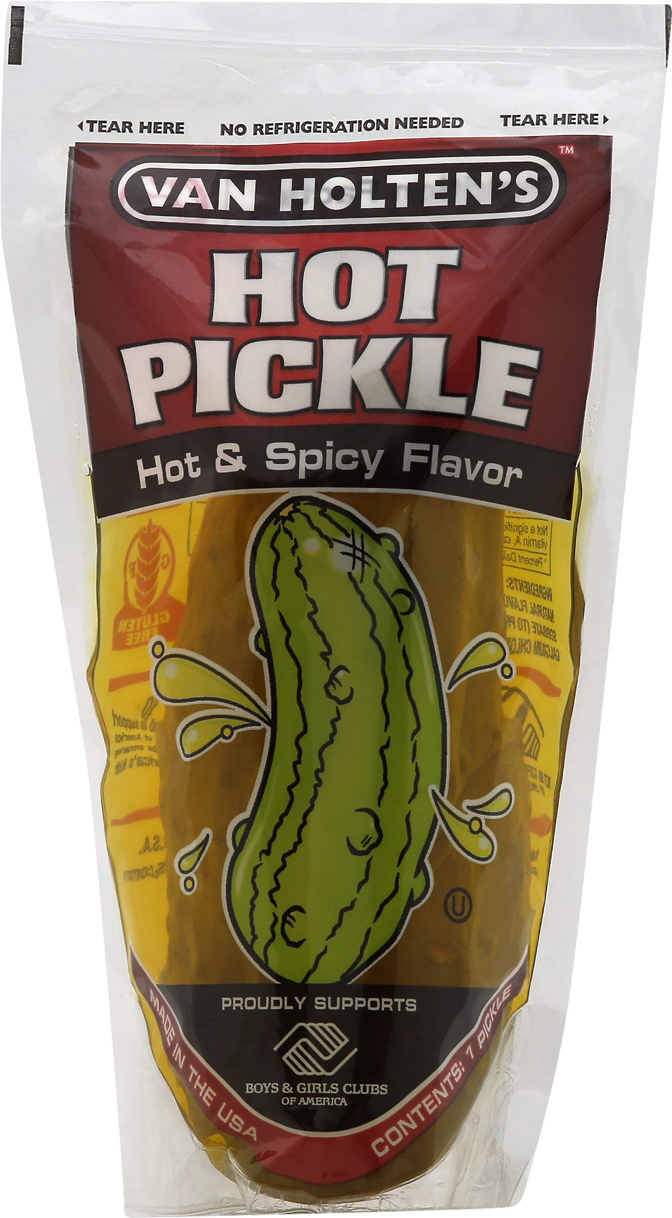 Van Holten's Pickle-in-a-Pouch Jumbo Hot Pickle 39 g