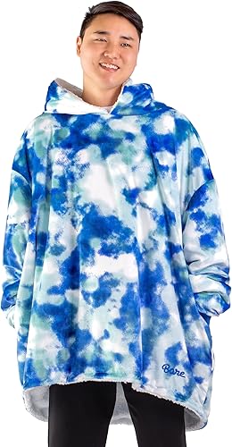 Miniatura 9 de Bare Home Manta de forro polar Sherpa  Manta portátil de gran tamaño  Tamaño adulto  Cálida y acogedora  Manta de felpa suave  Cómoda sudadera con