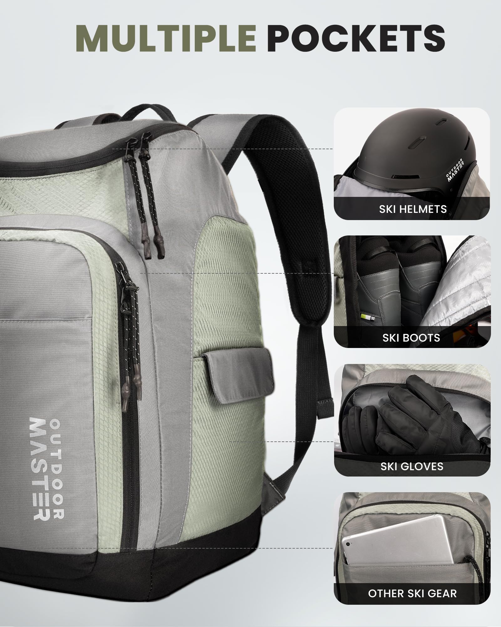 Best Ski Touring Backpack Sled Cross Country Skiing Backpack