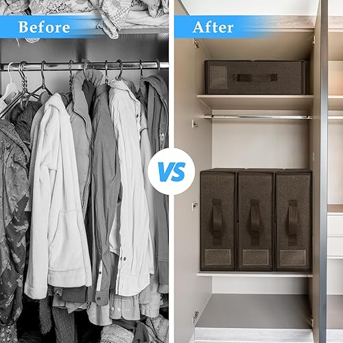 Miniatura 10 de Organizadores y almacenamiento de sábanas, organizador de sábanas plegable para armario de lino, organizador de juego de sábanas para sábanas,