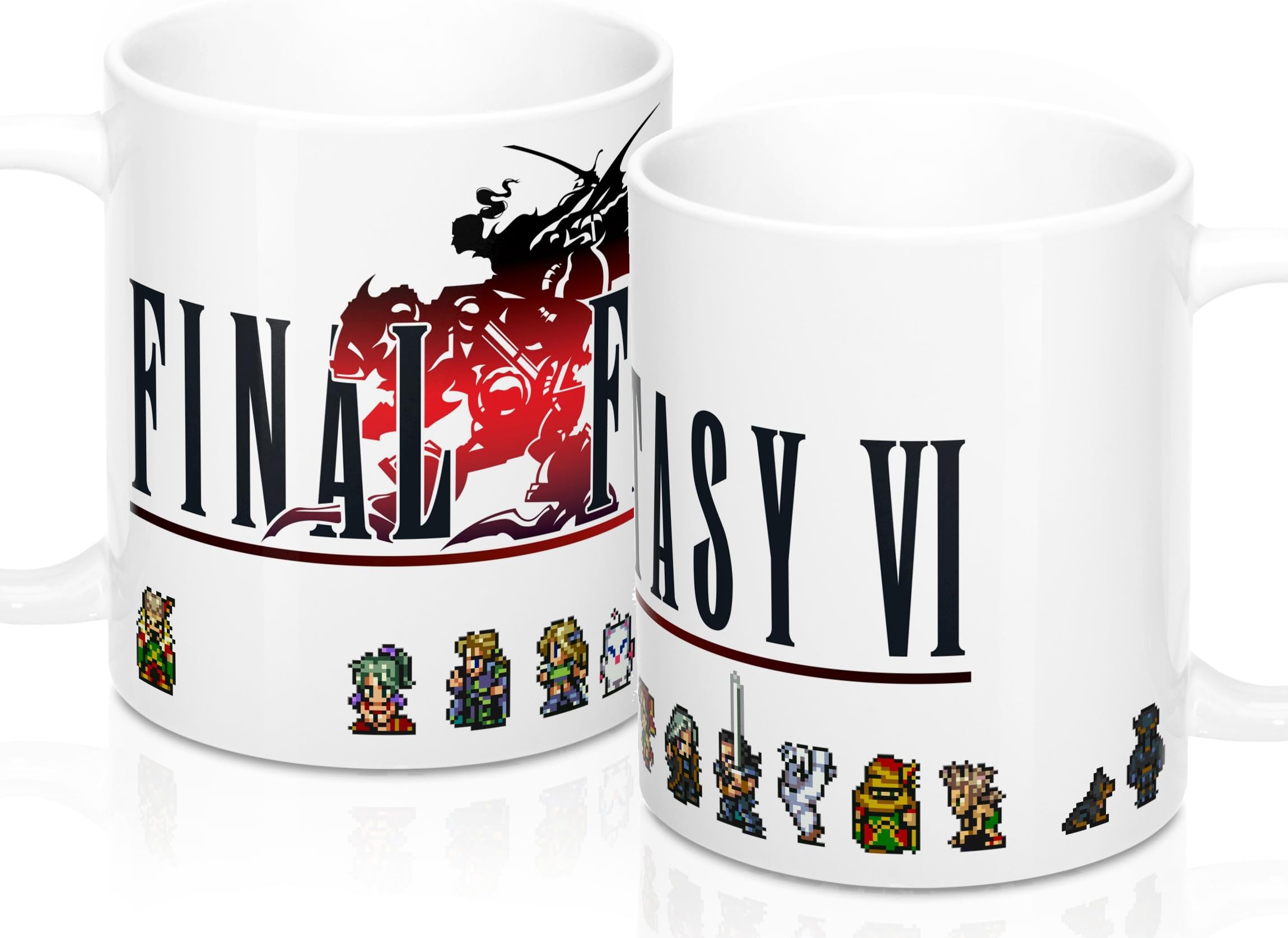 Final Fantasy 6 Mug - FF6 & FFVI